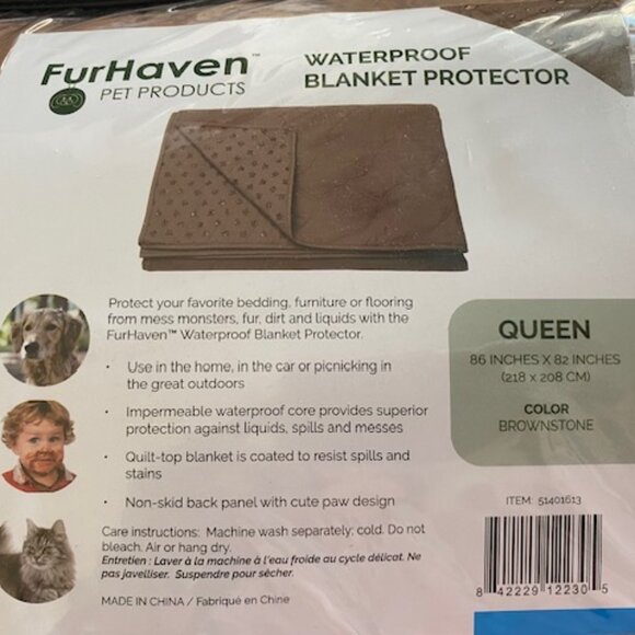 FurHaven Waterproof Blanket Protector - Picture 1 of 2